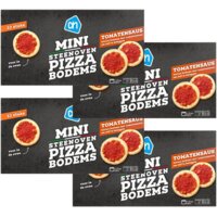 Een afbeelding van AH Steenoven mini pizza 4-pack