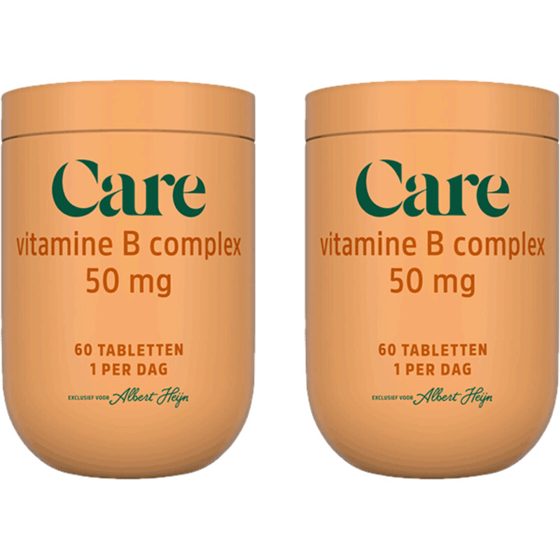 Een afbeelding van Care Vitamine B complex 50mg 2-pack
