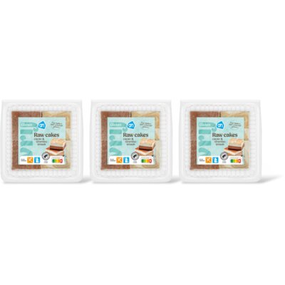 pdp-image-AH Glutenvrij Raw cakes chocolade en tiramisusmaak 3pk
