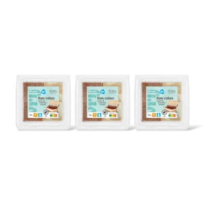 pdp-image-AH Glutenvrij Raw cakes chocolade en tiramisusmaak 3pk