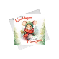 Hallmark Doos kerstkaarten muisje