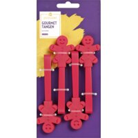 Een afbeelding van AH Excellent Gourmet tangen siliconen rood