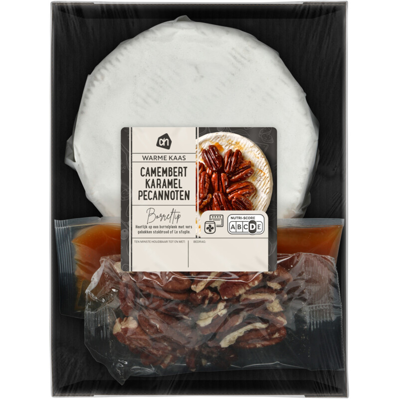 AH Warme camembert karamel-pecannoten