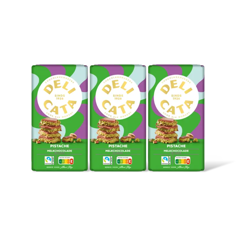 Melk met pistachevulling 3-pack