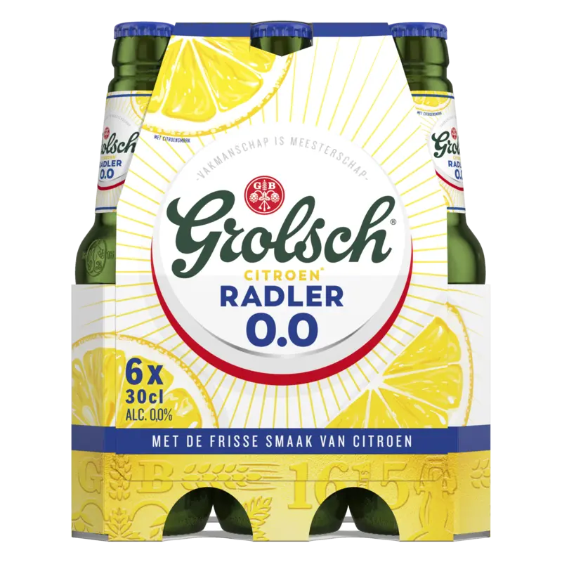 Radler citroen alcoholvrij 0.0 6-pack