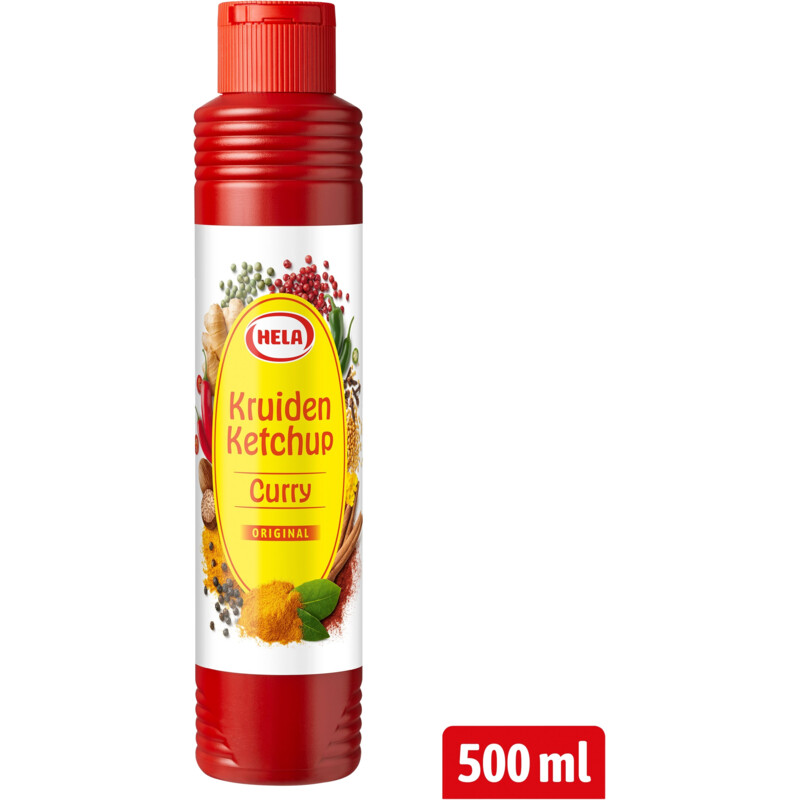 Hela Kruiden ketchup curry original