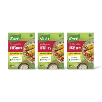 pdp-image-Knorr Wereldgerecht Mexicaanse burritos 3-pack