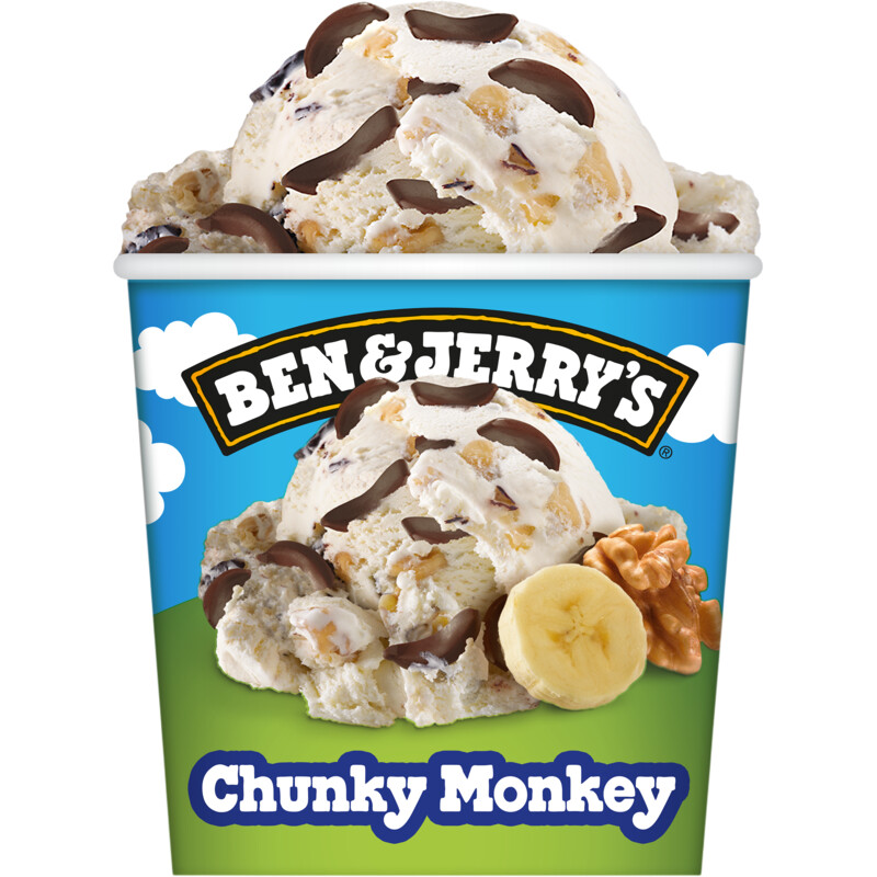 Een afbeelding van Ben & Jerry's Chunky monkey