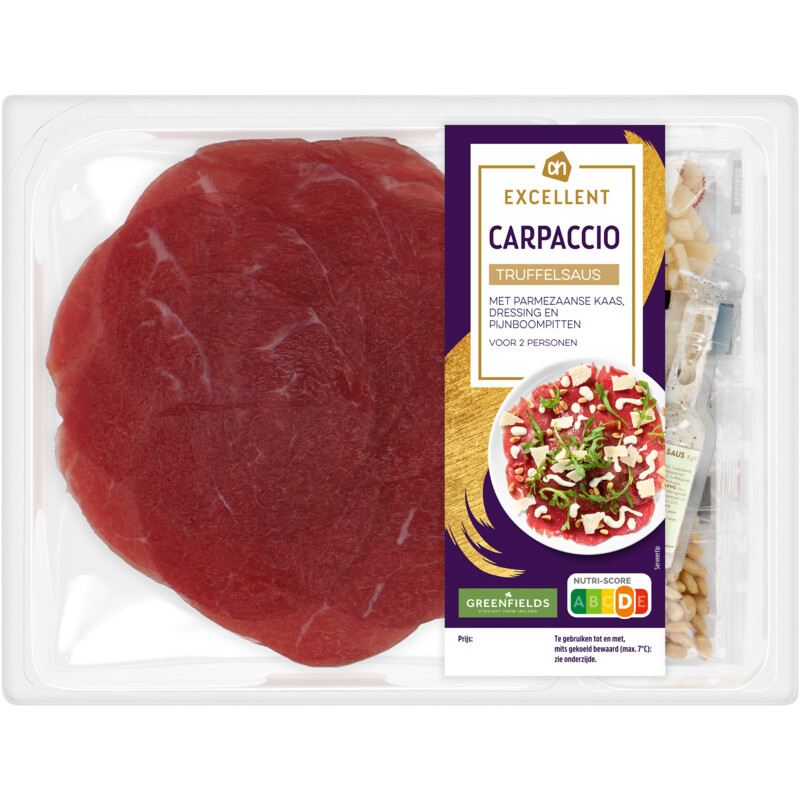 Een afbeelding van AH Excellent Carpaccio truffelmayo