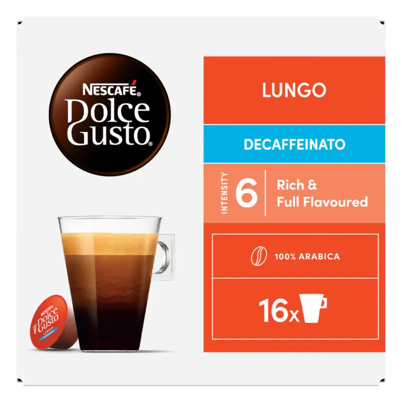 Nescafé Dolce Gusto Lungo decaffeinato capsules