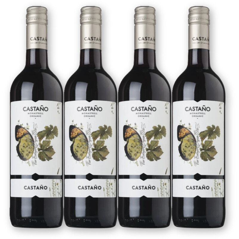 Castaño Castaño Monastrell Organic 4 flessen