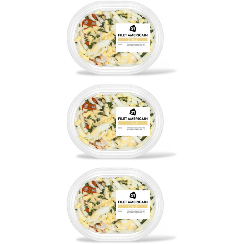 AH Filet americain ei en ui 3-pack