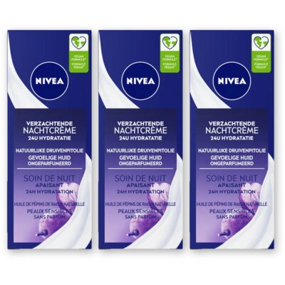 pdp-image-NIVEA Verzachtende nchtcreme gevoelig huid 3pk