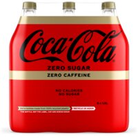 Een afbeelding van Coca-Cola Zero no cafeine 6-pack bel