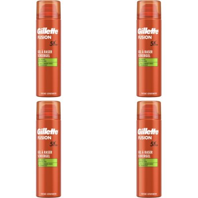 pdp-image-Gillette Fusion5 ultra gevoelig scheergel 4-pack