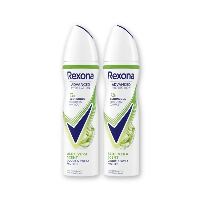 Rexona Fresh aloe vera anti-transp spray 2-pack