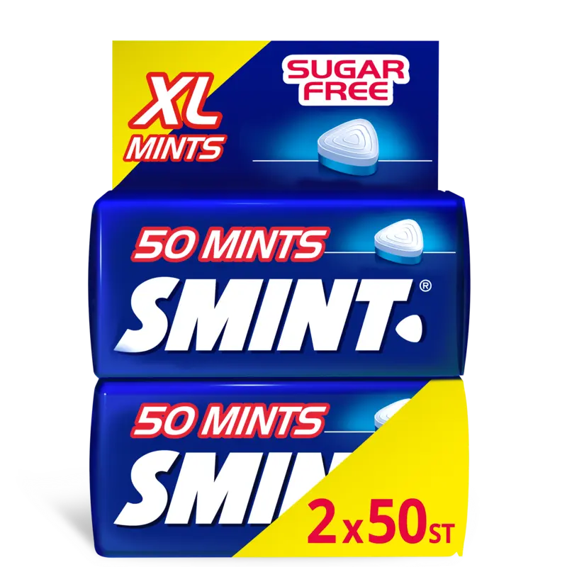 Smint Peppermint XL mints sugarfree 2-pack