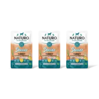 Naturo Senior turkey & rice 3-pack