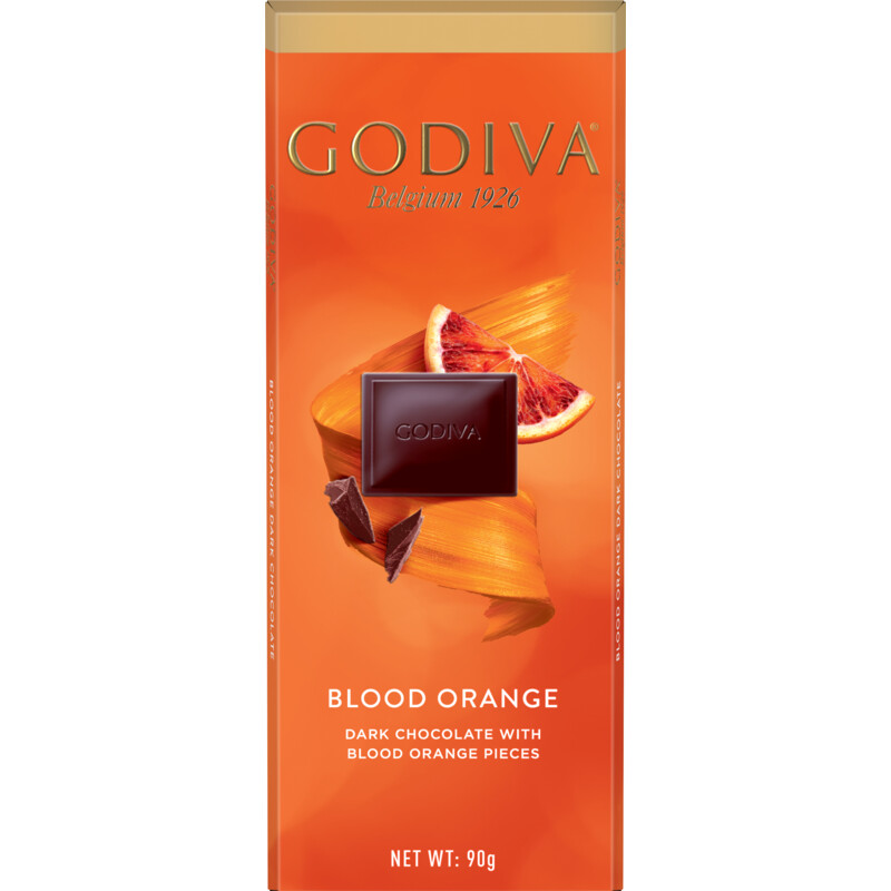 Een afbeelding van Godiva Tablet Blood Orange