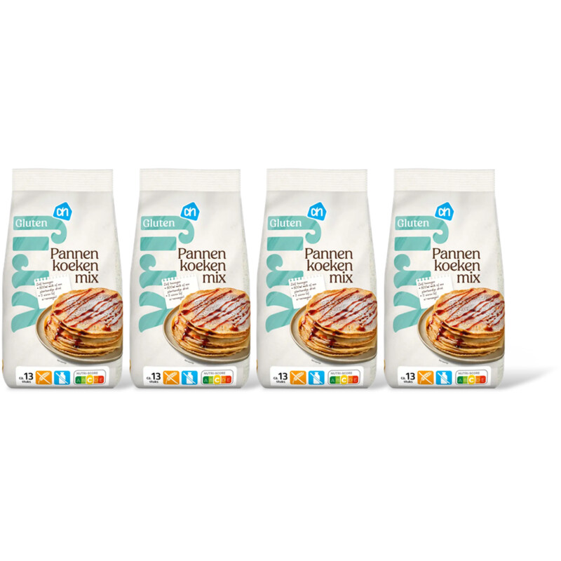 AH Glutenvrij Pannenkoekenmix 4-pack