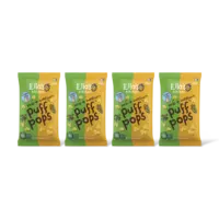 Ella's kitchen Puff pops erwt + mais 10m+ 4-pack
