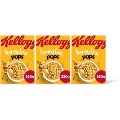 Kellogg's Honey bsss pops 3-pack