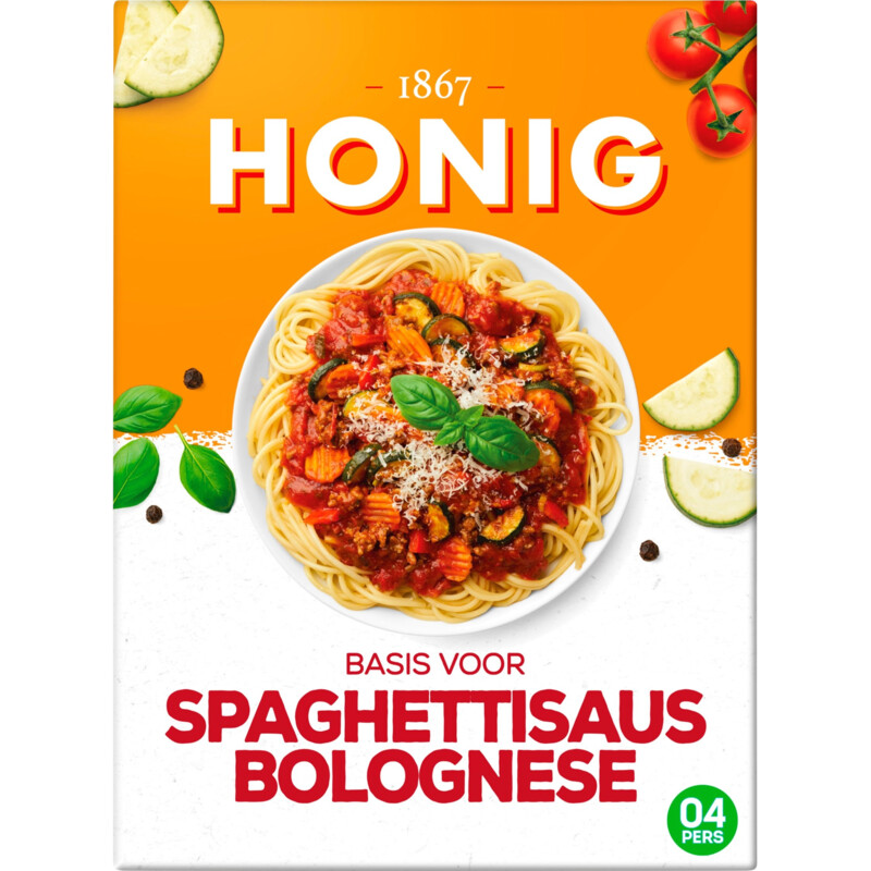 Een afbeelding van Honig Basis voor spaghettisaus bolognese