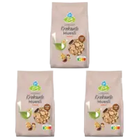 AH Biologisch Krokante muesli naturel 3-pack