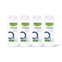 Neutral Shampoo 0% normaal 4-pack