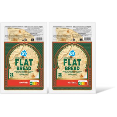pdp-image-AH Gevouwen flatbread naturel 2-pack