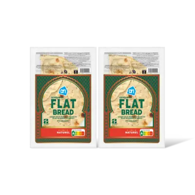 pdp-image-AH Gevouwen flatbread naturel 2-pack