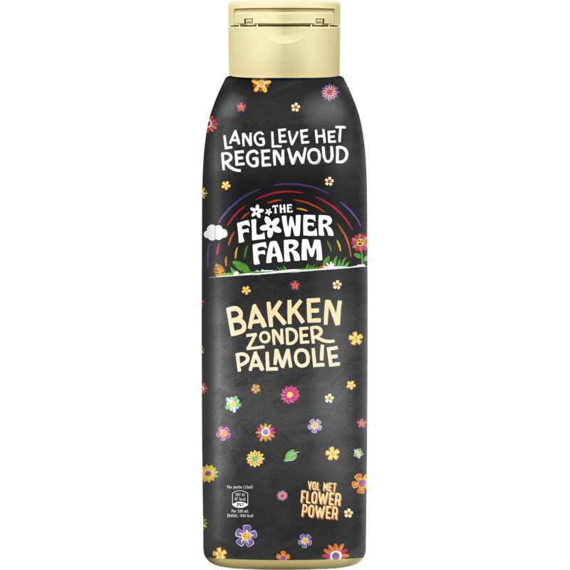 Een afbeelding van Flower Farm Bakken zonder palmolie