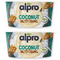 Alpro Dessert kokos gezouten karamel 2-pack