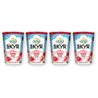 Arla Skyr aardbei yoghurt 0% vet 4-pack
