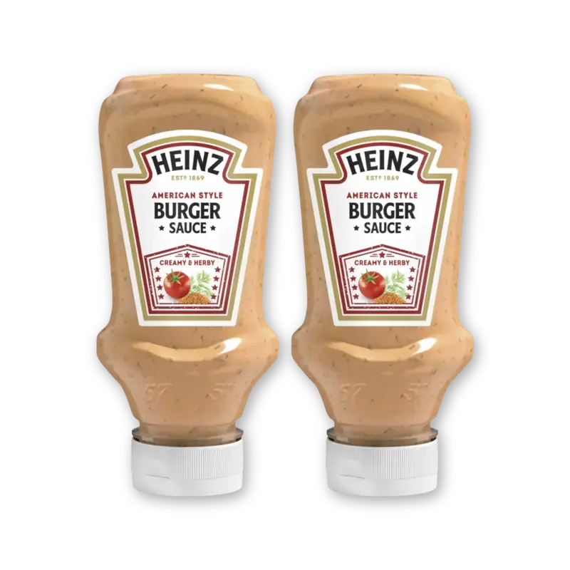 Heinz American style burger sauce 2-pack