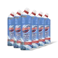 Glorix Toiletreiniger ocean zonder bleek 6-pack