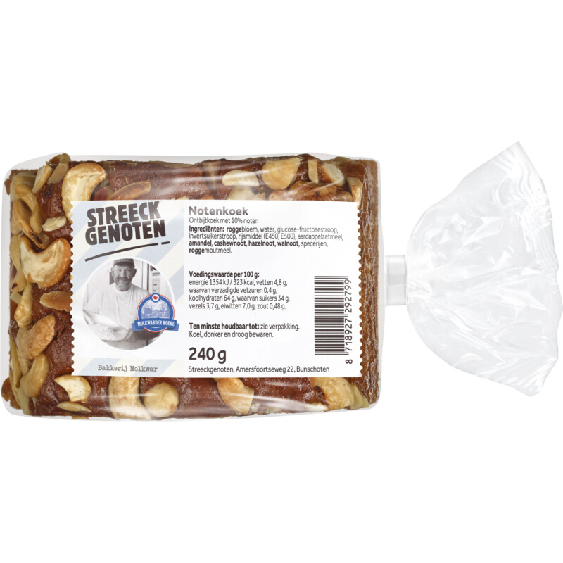 Een afbeelding van Streeckgenoten Notenkoek