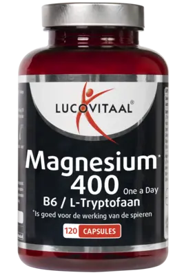 pdp-image-Lucovitaal Magnesium 400 mg, B6 & L-tryptofaan
