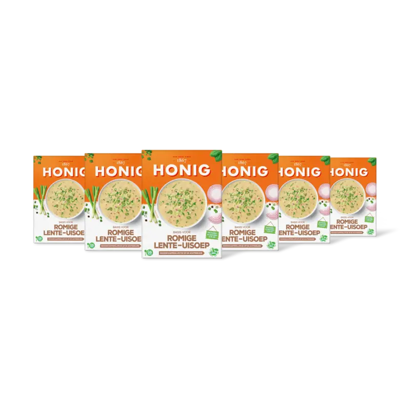 Honig Basis voor romige lente-uisoep 6-pack