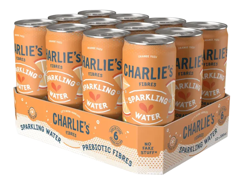 Charlie's Fibres orange yuzu 12-pack