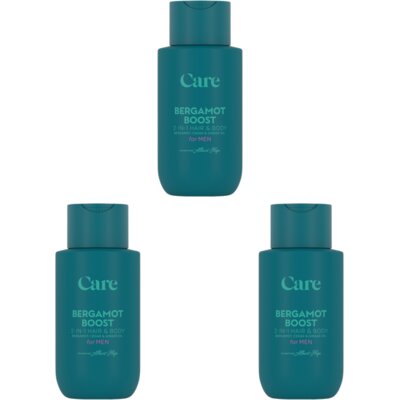 pdp-image-Care Bergamot boost hair & body men 3-pack
