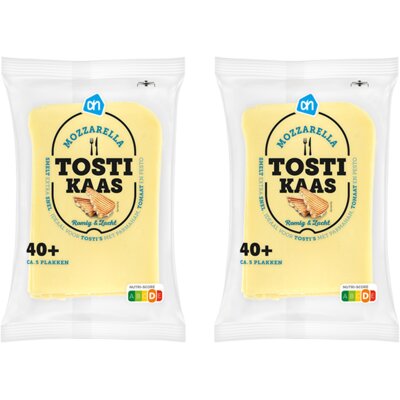 pdp-image-AH Mozzarella tostikaas 40+ plakken 2-pack