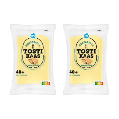 pdp-image-AH Mozzarella tostikaas 40+ plakken 2-pack