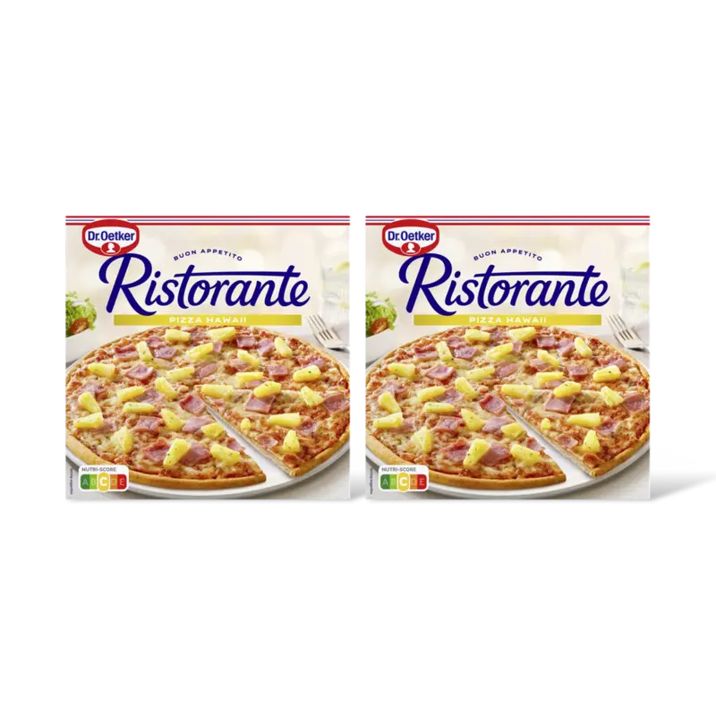 Dr. Oetker Ristorante pizza hawaii 2-pack