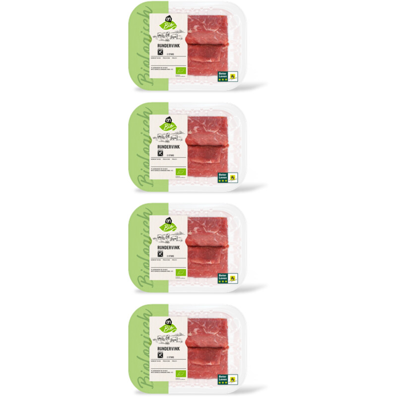 AH Biologisch Rundervink 4-pack