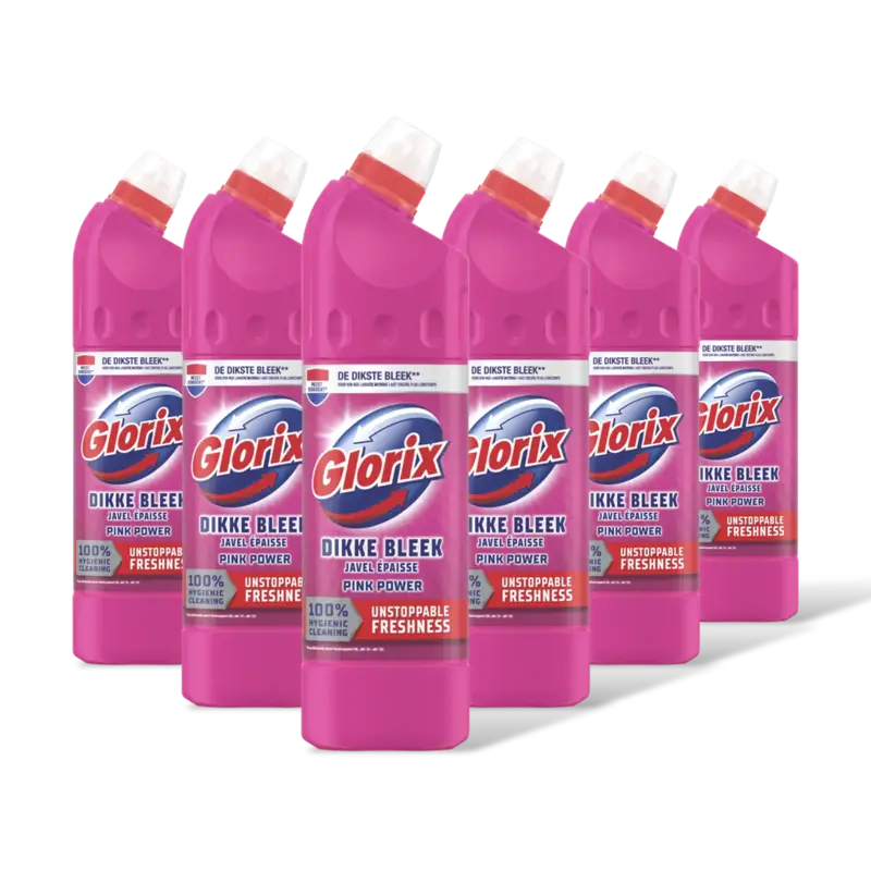 pink flower bleek 6-pack