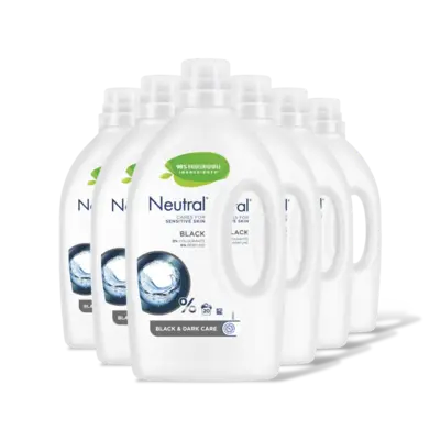 pdp-image-Neutral Wasmiddel zwart donker parfumvrij 6-pack