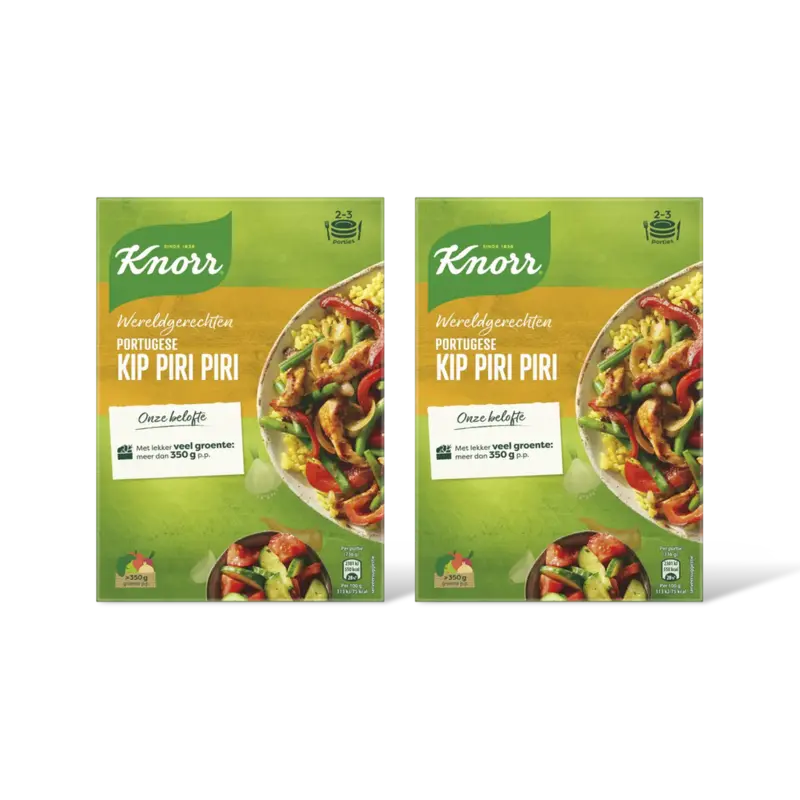 Knorr Portugese kip piri piri 2-pack