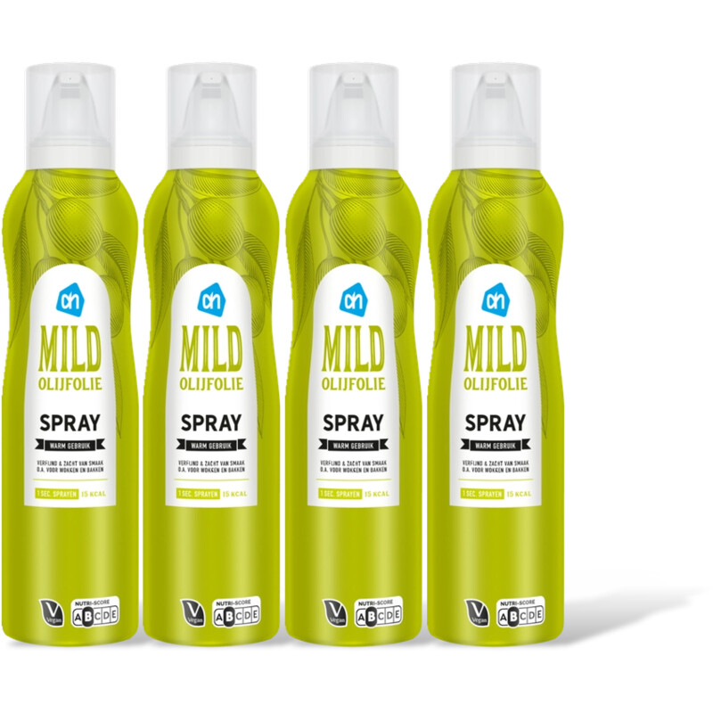 AH Mild olijfolie spray 4-pack