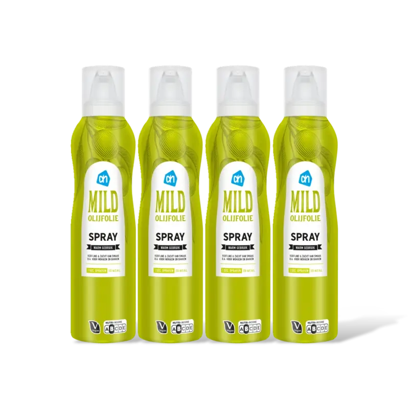 Mild olijfolie spray 4-pack